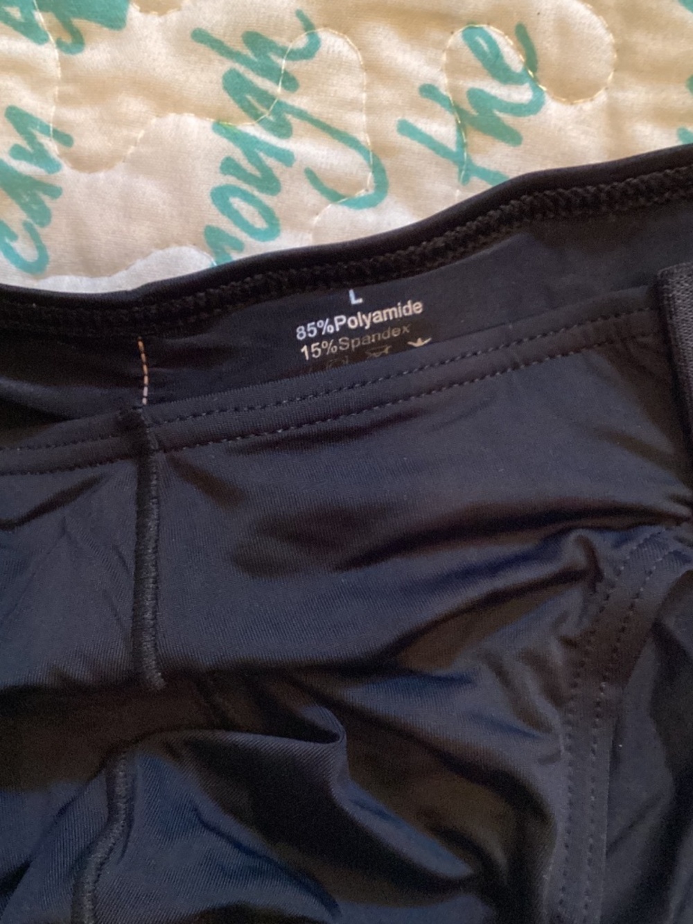 Sexy black briefs , large, NWOT - Picture 3 of 7